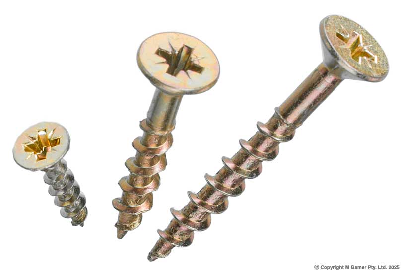 Countersunk Self Tapping Wood Screws